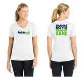 Pickleball U Thanks for the Warm Up Game Women’s short and long sleeve shirt