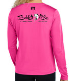 Schlitt Long Sleeve Women’s V-neck and Crew performance shirts