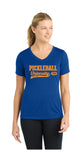 Pickleball U Collegiate Short Sleeve Performance Women’s Shirt