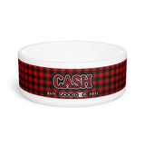 Lumberjack Pet Bowl (A-M)